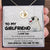 Round Necklace - Dog - To My Girlfriend - I love you - Ukgnev13001