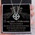 Lucky Necklace - Wedding - To My Future Mother-in-law - Thank You For Entrusting Me - Ukgnng19003