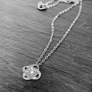 Love Knot Necklace - Wedding - To My Bride-to-be - You Are The Love Of My Life - Ukgnen25001