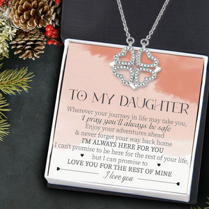 Lucky Necklace - Family - To My Daughter - I Can Promise To Love You For The Rest Of Mine - Ukgnng17001