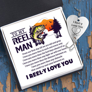 Heart Fishing Lure - Fishing - To My Reel Man - I Reel-y Love You - Ukgfc26007