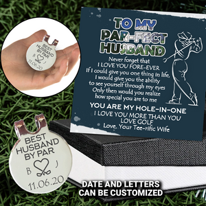 Personalized Golf Marker - Golf - To My Husband - Never Forget That I Love You For-ever - Ukgata14007