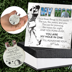 Golf Marker - Golf - To My Man - I Love You To The Green And Back - Ukgata26013