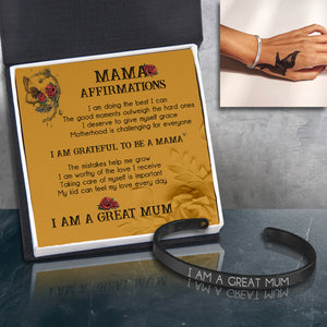 Mum Bracelet - Skull - To A New Mum - I Am A Great Mum - Ukgbzf19007