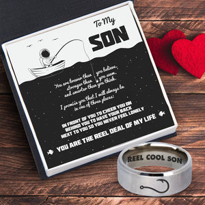 Fishing Ring - Fishing - To My Son - You Are The Reel Deal Of My Life - Ukgri16002