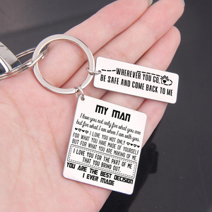 Calendar Keychain - Family - To My Man - I Love You For The Part Of Me That You Bring Out - Ukgkr26017