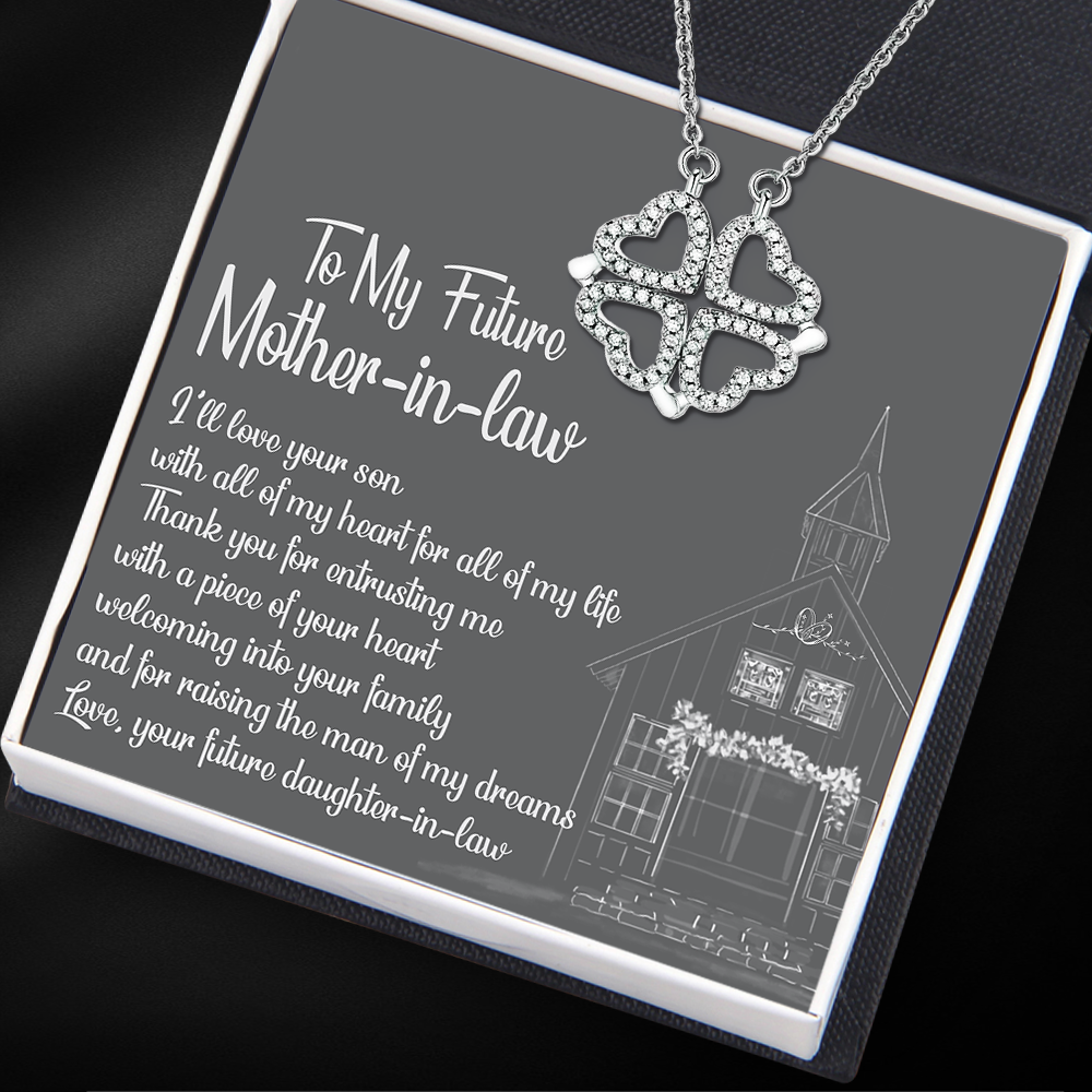 Lucky Necklace - Wedding - To My Future Mother-in-law - Thank You For Entrusting Me - Ukgnng19004