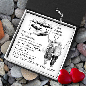 Engraved Fishing Hook - Fishing - To My Husband - I Love You - Ukgfa14002