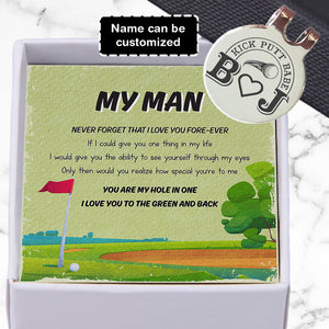 Personalised Golf Marker - Golf - To My Man - I Love You - Ukgata26003