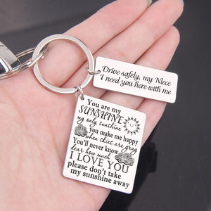 Calendar Keychain - Family - To My Niece - I Need You Here With Me - Ukgkr28001