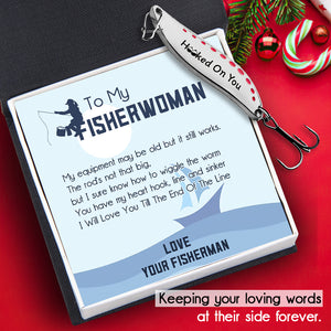 Fishing Spoon Lure - Fishing - To My Fisherwoman - I Will Love You Till The End Of The Line - Ukgfaa13007
