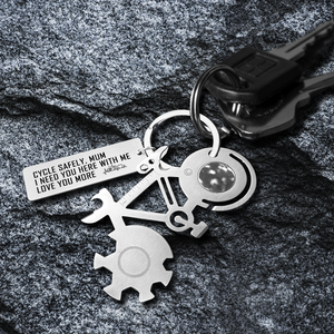 Bike Multitool Repair Keychain - Cycling - To My Mum - Happy Mother's Day - Ukgkzn19001