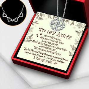 Lucky Necklace - Family - To My Aunt - You're The Best Thing That Ever Happened To Me - Ukgnng30006