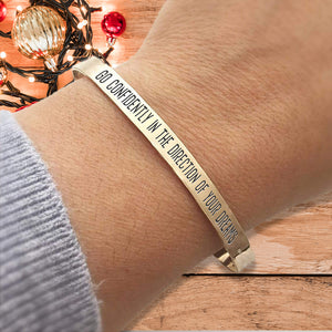 Cuff Bracelet - Hiking - To My Daughter - I Pray You'll Always Be Safe - Ukgbzf17010
