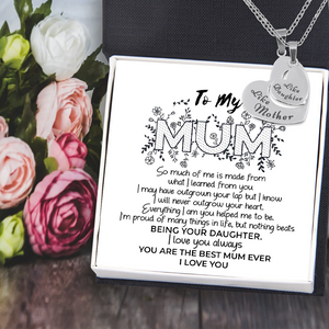 Heart Hollow Necklaces Set - Family - To My Mum - You Are The Best Mum Ever - Ukgnfb19002