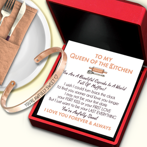 Cooking Bracelet - Cooking - To My Queen Of The Kitchen - I Love You Forever & Always - Ukgbzf15007