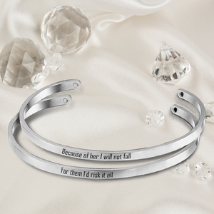 Mother Daughter Bracelets - Family - To My Dear Mother - You Mean The World To Me - Ukgbt19019