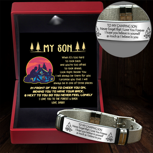 Fashion Bracelet - Camping - To My Son - I Will Always Be There For You - Ukgbe16002