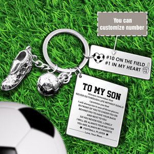 Personalised Football Calendar Keychain - Football - To My Son - From Mom - Your No.1 Fan - Ukgkra16001