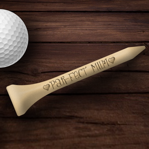 Wooden Golf Tee - Golf - To My Golf Mum - I Love You To Green And Back - Ukgah19003