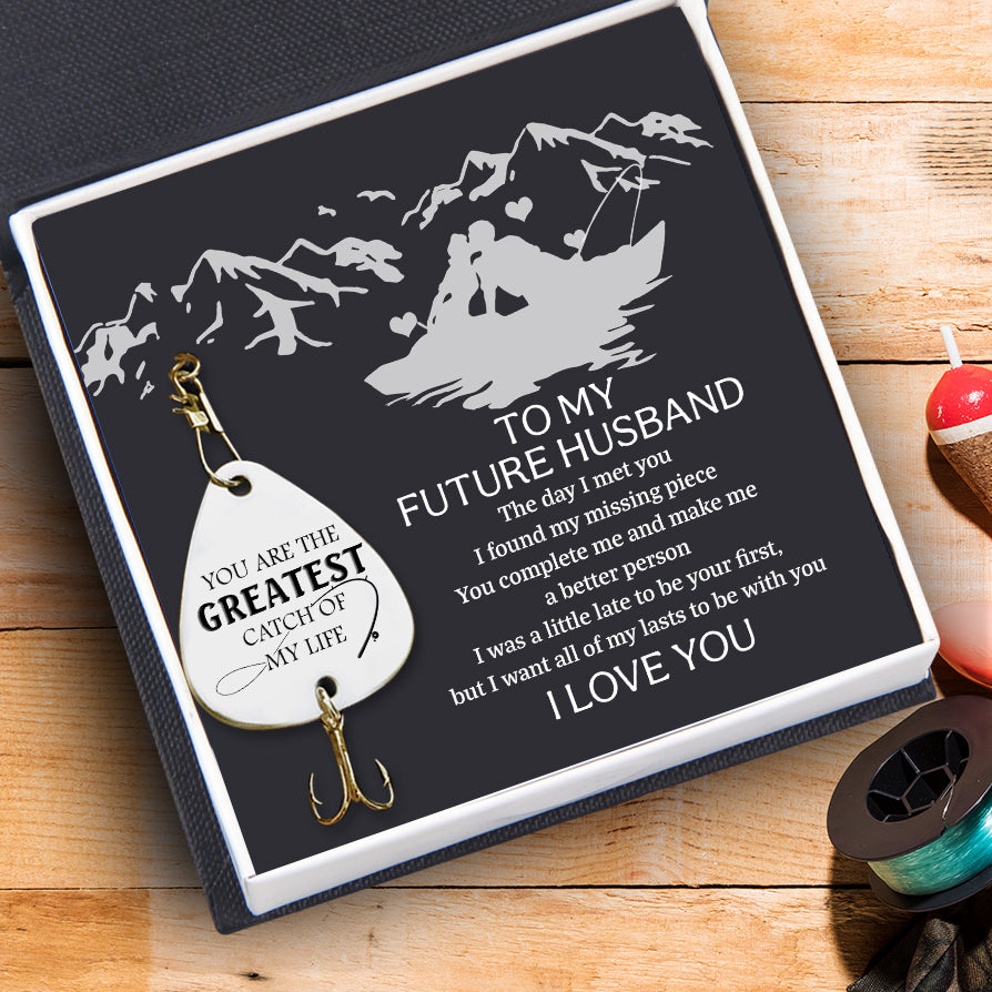Engraved Fishing Hook - To My Future Husband - You Are The