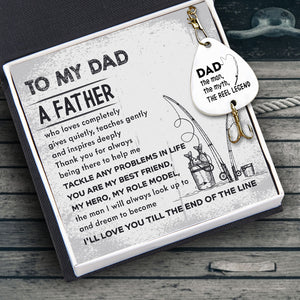 Engraved Fishing Hook - Fishing - From Son - To My Dad - You Are My Best Friend - Ukgfa18015