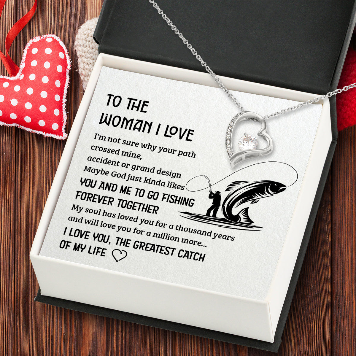 Forever Love Necklace - Fishing - To My Wife - I Love You - Uksnr15006