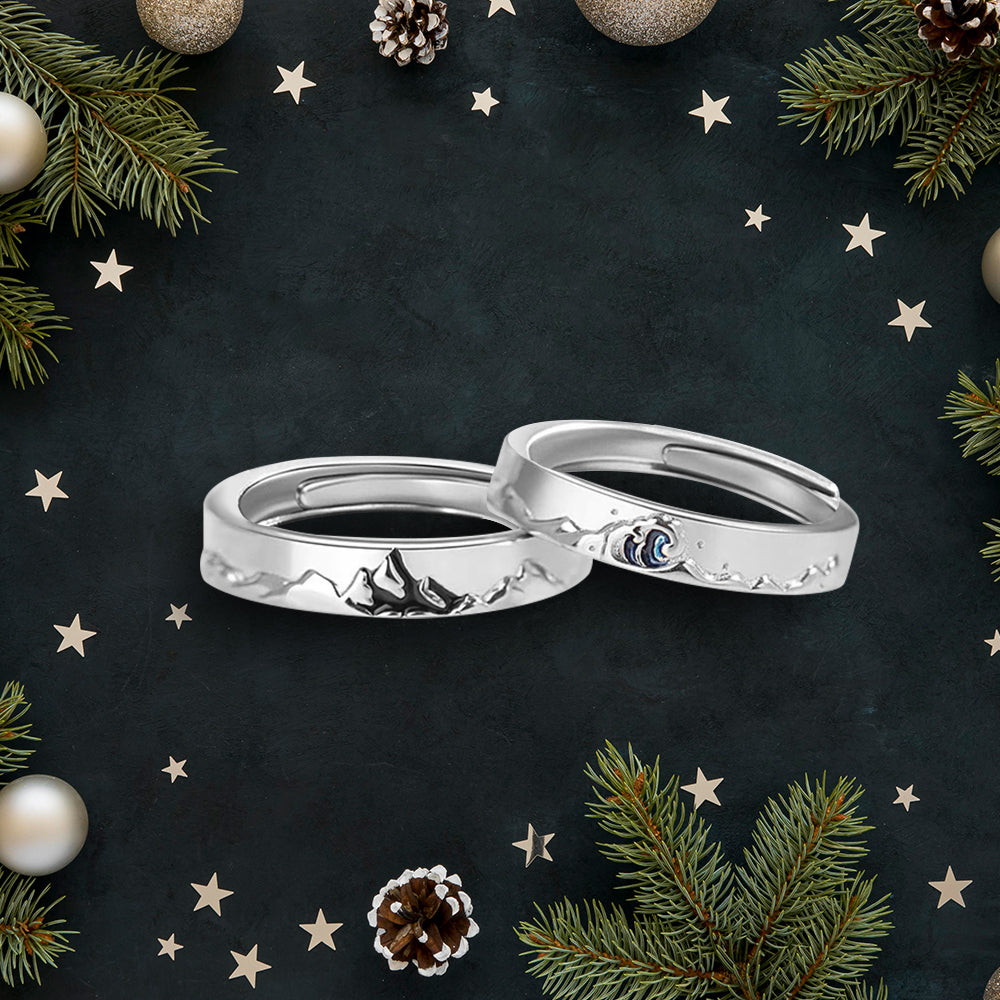 Exclusive Silver Stainless Steel Stylish Fashionable Adjustable HUG Ring  “Give me a HUG Theme” Love &