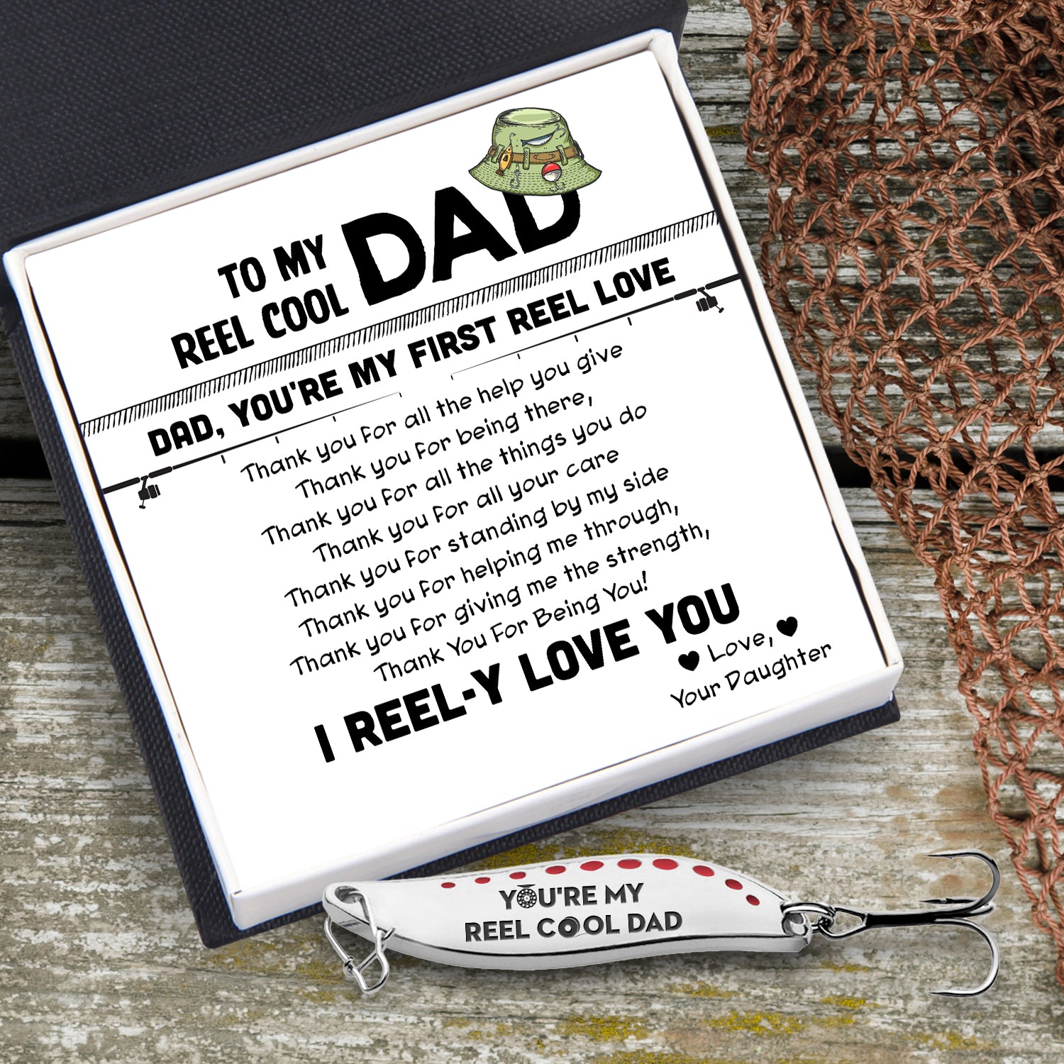 Fishing - Gift for dad - Love My Soulmate