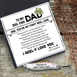 Fishing Spoon Lure - Fishing - To My Reel Cool Dad - I Reel-y Love You - Ukgfaa18003
