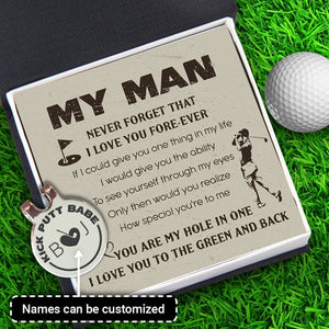 Personalised Golf Marker - Golf - To My Man - You Are My Hole In One - Ukgata26007