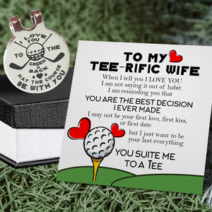Golf Marker - Golf - To My Tee-rific Wife - I Just Want To Be Your Last Everything - Ukgata15002