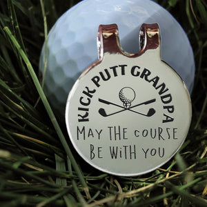 Golf Marker - Golf - To My Par-fect Grandpa - From Grandson - Times With You Are Too Quickly Pass - Ukgata20001