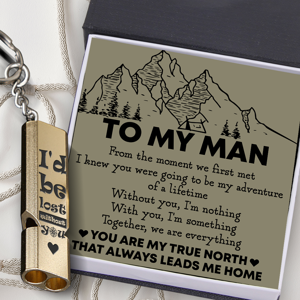 To my sale man keychain