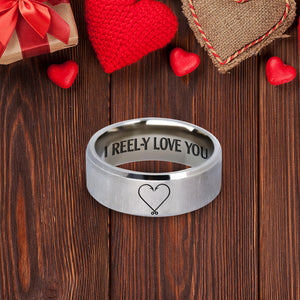 Fishing Ring - Fishing - To My Boyfriend - Baby, You Have My Heart - Ukgri12001