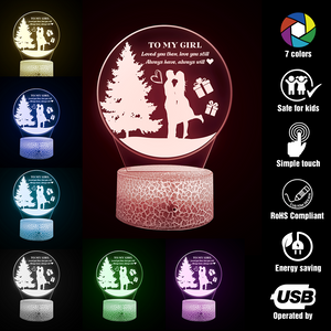3D Led Light - Family - To My Girl - Loved You Then, Love You Still - Ukglca13009