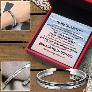 Fish Bone Bangles Set - Fishing - To My Daughter - I Will Always Carry You In My Heart - Ukgnne17001