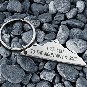 Mountain Keychain - Hiking - To My Mum - You Are Appreciated - Ukgkzv19001