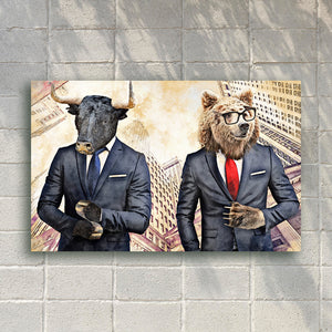 Matte Canvas - Stock - To My Best Friend - Bull And Bear - Uksjkc33002