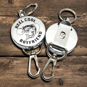 Retractable Pull Keychain - Fishing - To My Boyfriend - The Greatest Catch Of My Life - Ukgkze12001