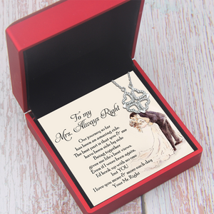 Lucky Necklace - Wedding - To My Future Wife - I Love You More And More Each Day - Ukgnng25001