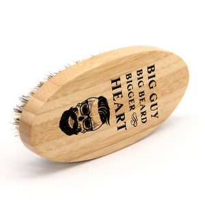 Wood Beard Brush Kit - Skull - To Husband - The Best Husbands Have Beard - Ukged14001
