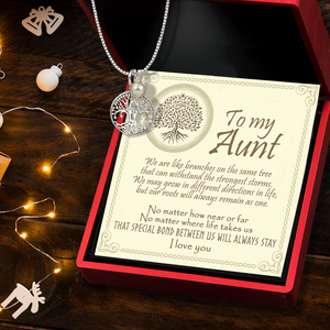 Yggdrasil Necklace - Family - To My Aunt - I Love You - Ukgnzp30002