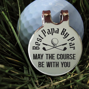 Golf Marker - Golf - To My Par-fect Papa - From Grandson - Thank You For Your Love And Support - Ukgata20003