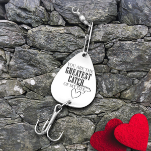 Engraved Fishing Hook - Fishing - To My Man - The Greatest Catch Of My Life - Ukgfa26012