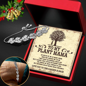 Dainty Leaf Bracelet - Garden - To My Plant Mama - How You Raised Me To Be - Ukgbbg19001