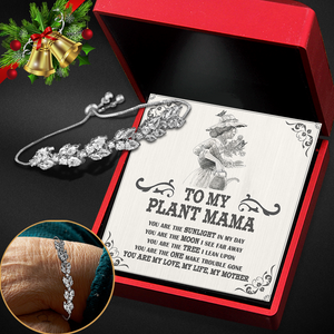 Dainty Leaf Bracelet - Garden - To My Plant Mama - You Are The One - Ukgbbg19002