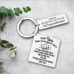 Calendar Keychain - Family - To My Uncle - You Are The Best Uncle In The World - Ukgkr29003