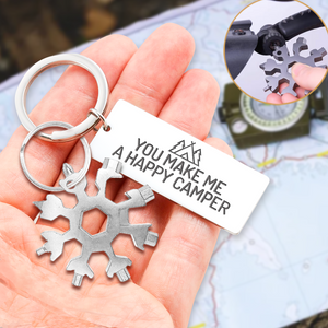 Outdoor Multitool Keychain - Camping - To My Smokin' Hot Camping Partner - You Make Every Adventure More Thrilling - Ukgktb13003