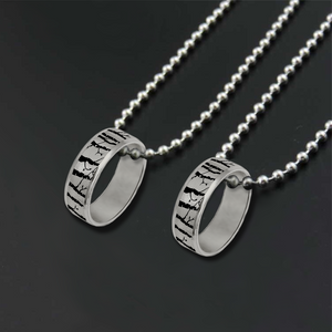 Forest Ring Couple Necklaces - Travel - To My Soulmate - I Walked Into Love With You - Ukgndx13003